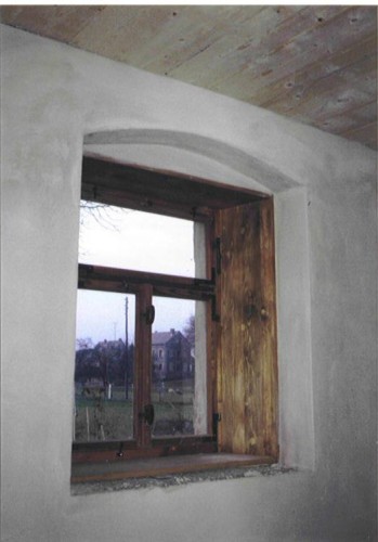 Fenster eingeputzt